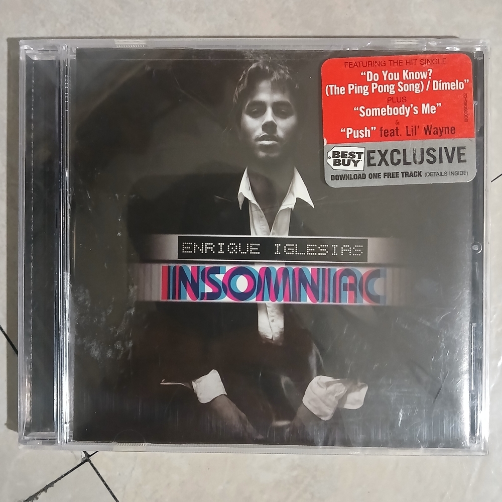 Enrique Iglesias Insomniac CD (NEW SEALED)